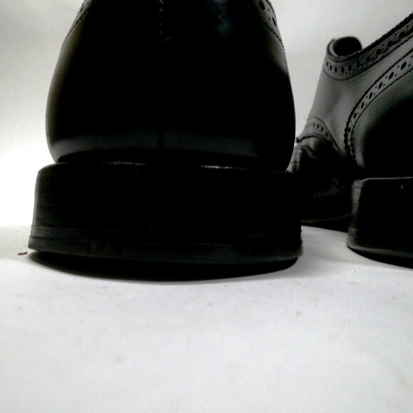 Allen Edmonds Concord Wingtip Oxford Dress Shoes Black Men Size 12 C Made In USA main image 4